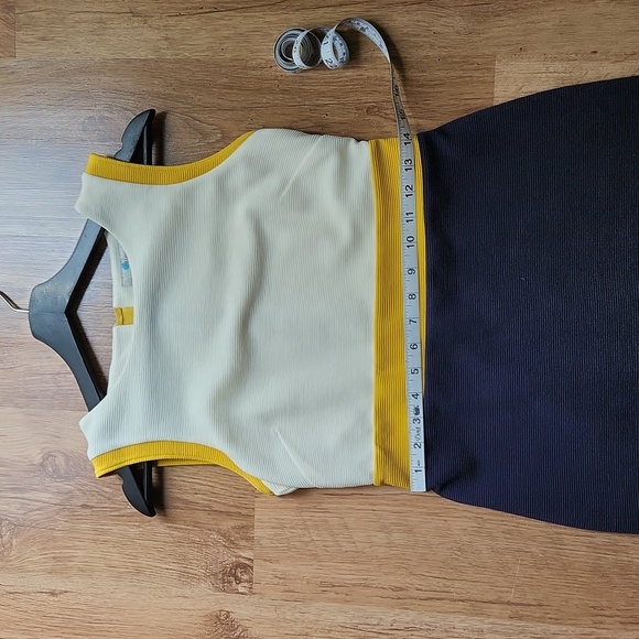 Boden Celia Ottoman sheath colorblock dress size 4P - Picture 12 of 13